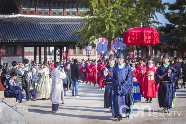 경복궁-왕가의 산책(사진=문화재청)